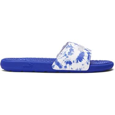 Imagem de PUMA Sandália feminina Cool Cat Shibori Slide, Surf the Web branco, 9