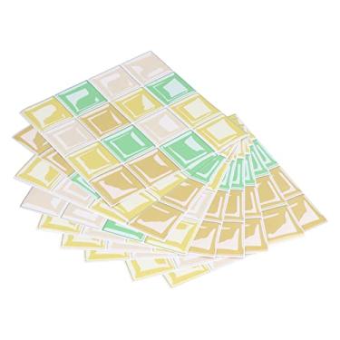 Imagem de Adesivos de azulejos decorativos de mosaico, adesivo de azulejo impermeável backsplash à prova de óleo de PVC decorativo para parede de piso de cozinha