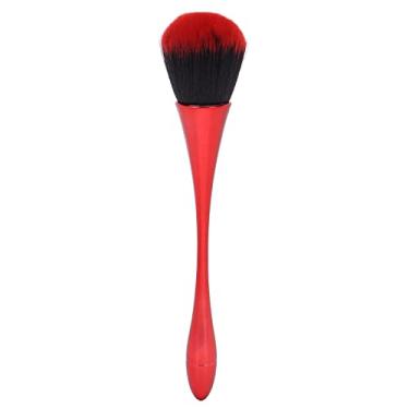 Imagem de Pincel de maquiagem solto Power Brush Hair S, Conjuntos de pincéis de maquiagem Pincéis e ferramentas de maquiagem (vermelho)