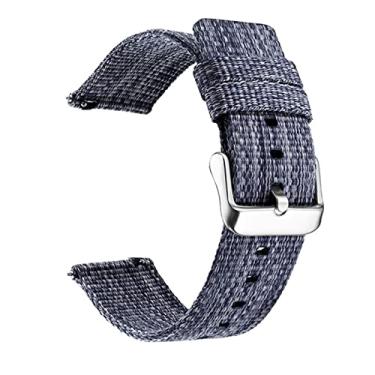Imagem de GANYUU 20 22mm pulseiras de pulso para Huawei Watch GT2 42mm Smartwatch Strap Watch 3 Pro GT 2 Honor Magic 2 42 46mm Pulseira de cinto esportivo (Cor: azul, Tamanho: 20mm Universal)
