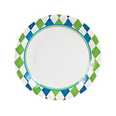 Imagem de Fun Express - Golf PaR-Tee Dinner Plates for Birthday - Party Supplies - Print Tableware - Print Plates & Bowls - Birthday - 8 Pieces