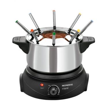 Imagem de Panela Elétrica De Fondue Elétrico Le Gourmet Ii Fd-02 127v-preto/prata