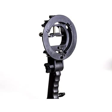 Imagem de Suporte P/Flash Bowens P/Softbox Sombrinha Mão E Tripé