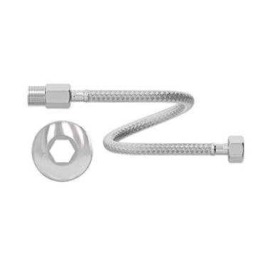 Imagem de Engate Flexível de Aço Inox 1/2'' x 30 cm - Censi 7544