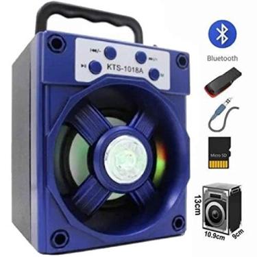 Imagem de Caixa de Som Portátil com Bluetooth KTS-1018A - Cores Sortidas