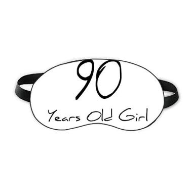 Imagem de 90 anos de idade Girl Age Longevity Sleep Eye Shield Soft Night Blinfold Shade Cover
