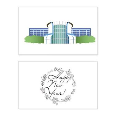 Imagem de Coreia do Gwacheon Science Museum Festival Ano Novo Cartão de felicitações Bless Message Present