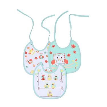 Imagem de Papi Textil Babador Trios Felpudo E Plastificado Papi Est 20Cm X 19Cm Contem 03 Un