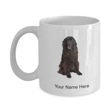 Imagem de Caneca personalizada de cachorro Newfoundland - Caneca de café Newfoundland - ideia de amantes de cães Newfoundland - Caneca de café de 325 ml