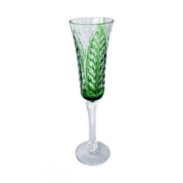 Imagem de Conjunto Taças De Champagne De Vidro Verde  6 Pcs 6cm X 6cm X 24C - Bt