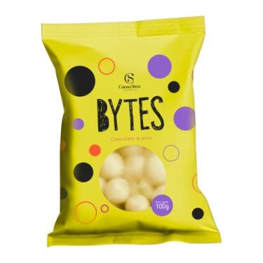 Imagem de Bytes Chocolate Branco Crocante 100G Cacau Show