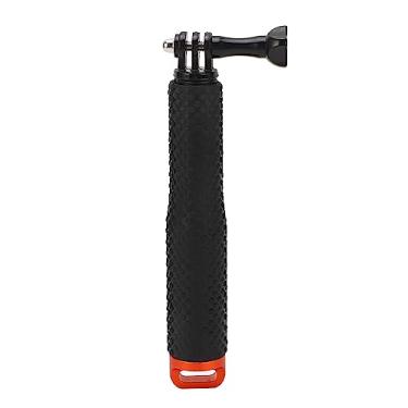 Imagem de Bastão de Selfie de Liga de Alumínio de 9 Polegadas Bastão de Selfie de Câmera de Ação Com Alça Antiderrapante para Fotografar (Laranja)