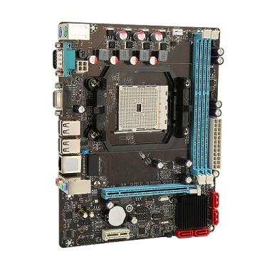Imagem de Placa-mãe A55, M ATX 905 Pinos Suporta Interface FM1 Todos Os Processadores da Série Placa-mãe para PC, Dual Channel DDR3 SATAx4 USB2.0x4 VGAx1 DVIx1 PCIE X1x1