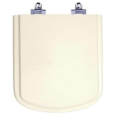 Imagem de Assento Sanitário Laqueado Soft Close Bali Biscuit (bege claro) para vaso Incepa 6lpf