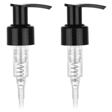 Imagem de Kit 02 Válvulas Pump Dosadora 28/410 Para Frascos 500/1000/1500ML - Shampoo, Condicionador, Creme (Preto)