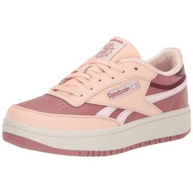 Imagem de Reebok Tênis Girl Club C Double Revenge, Possivelmente rosa/rosa sedona/rosa porcelana, 5 Big Kid