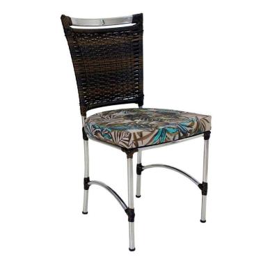Imagem de Cadeira em Alumínio e Fibra Sintética JK Cozinha Edícula