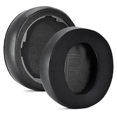 Imagem de ZEZEFUFU Almofadas auriculares macias de espuma viscoelástica para Alienware AW310H AW510H fones de ouvido acessórios