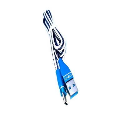 Imagem de Cabo de Dados Usb Reforçado Flexivel 3.1 A Type-C Azul Cbo-5665, H Maston, CBO-5665, Azul