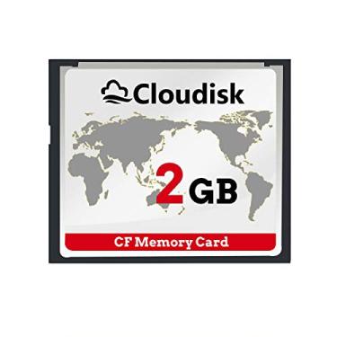 Imagem de Cloudisk Cartão Flash Compacto 2GB CF 2.0 Desempenho para Câmera Digital Vintage e Equipamentos Industriais (2 GB)