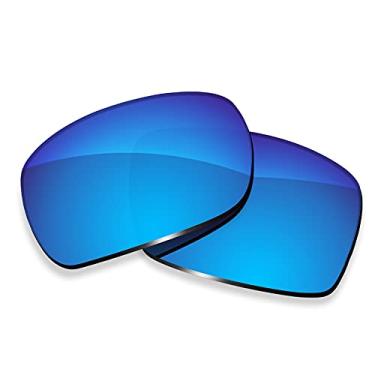 Imagem de ToughAsNails Lentes de substituição para óculos de sol Oakley Latch Beta OO9436 – HyperVision Plus Blue Chrome – Polarizadas