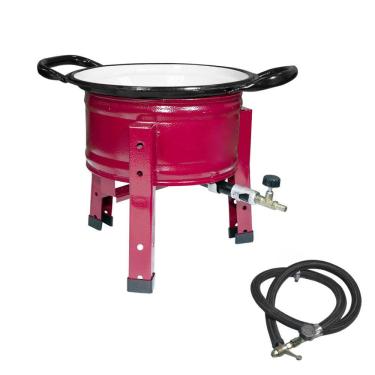 Imagem de Fritadeira Pasteleiro Fogão Industrial À Gás C/ Tacho Nº12