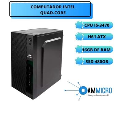 Imagem de COMPUTADOR INTEL HOME OFFICE CORE I5-8GB - 240GB