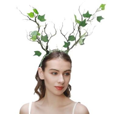 Imagem de Steampunk - Diadema de ramos de árvore de elfo, acessório para o cabelo, acessórios para festas de Halloween