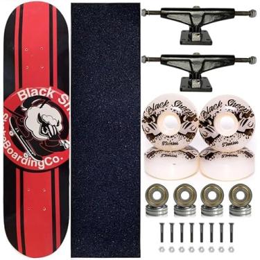 Imagem de Black Sheep, Skate Completo Shape Marfim Black Sheep 8.0 Street Sheeps