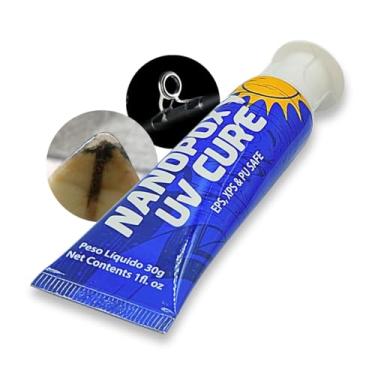 Imagem de Kit Reparo Nanopoxy para Prancha de Surf e Vara de Pesca Resina Pronta Uso Fácil Aplicação Rápida Conserto de Pranchinha Trincos Rachaduras Manutenção Portátil Compacto Funcional Prático Durável