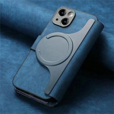 Imagem de Para redmi note 13 pro carteira de couro com zíper para xiaomi 13t pro 11t 10 9t 10s 9 st 13 plus 11 lite capa flip, azul, para redminote13proplus5g