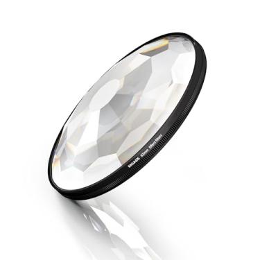Imagem de KOGJAERS Filtro de lente caleidoscópio 82 mm filtros de efeito de câmera fotografia fractal para criação de fotografia assuntos repetidos - presente perfeito para fotógrafo