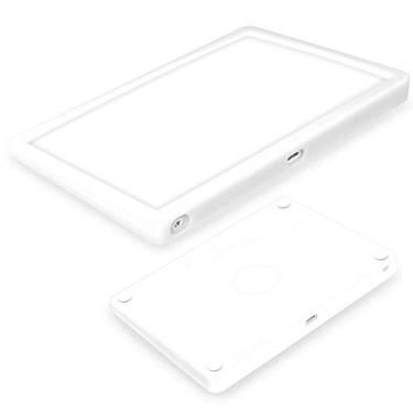 Imagem de Capa de silicone para Magic Trackpad 2 capa de silicone para Apple Touchpad Apple Trackpad sem fio capa protetora, 16.5*12*1.5cm, Branco