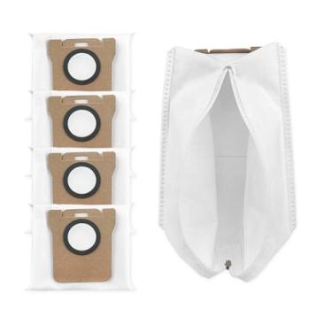 Imagem de Funway Design Pacote com 5 sacos reutilizáveis com zíper para aspirador de pó Dreame L10s Ultra / L20 Ultra / X20 Pro / X20 Pro Plus / S10 Pro/Xiaomi Robot Vacuum X10+ / X10 / Omni, 3L de grande