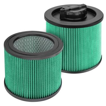 Imagem de MZY LLC Substituição de filtro de cartucho HEPA DXVC4003 para aspiradores de pó úmido/seco DEWALT 10 litros DXV04T, DXV05P, DXV05S, DXV08S, DXV06G, pacote com 2