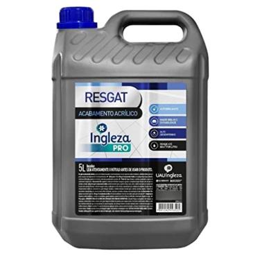 Imagem de Cera Líquida RESGAT Impermeabilizante Incolor 5L Cera Liq. 5lt Resgat Incolor