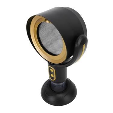 Imagem de Capuz de Mesa Portátil, Exaustor Ajustável de 2 Velocidades Com Tecnologia de íons Negativos, Adequado para Apartamento/quarto, Alimentado por USB, 5V 8W (Ouro Negro)