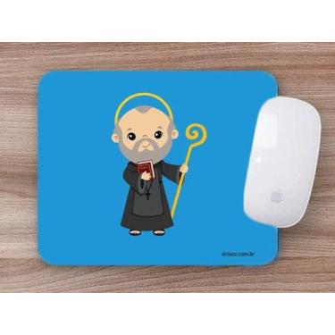 Imagem de Mouse Pad Emborrachado Personalizado Estampas Evangélico Católico - De