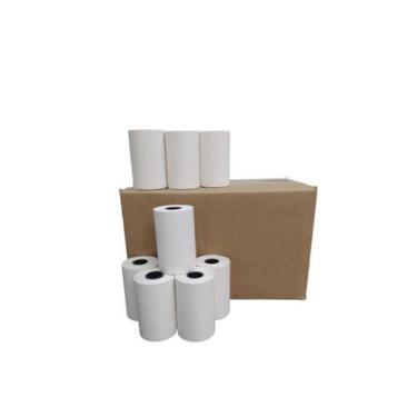 Imagem de 30 un bobina termica 80x40 cupom fiscal pdv sat impressora - E A COSTA