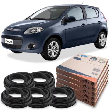 Imagem de Kit Borracha 4 Portas E Porta Malas Fiat Palio Attractive - New Kar