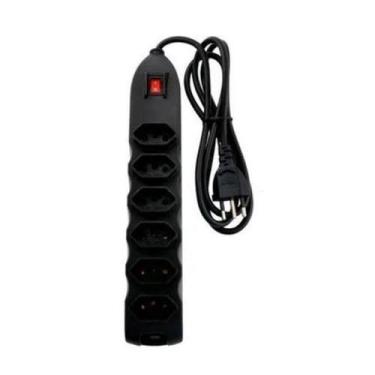 Imagem de Filtro de Linha 1,5m com 6 Tomadas de 3 Pinos - Imporiente