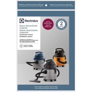 Imagem de Kit com 3 Sacos Aspirador de Pó Electrolux Prosdócimo Antigo Original 