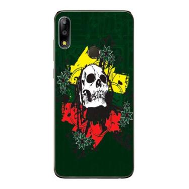 Imagem de Capa Adesivo Skin024 Verso Para Zenfone Max Pro (m2) Zb631kl - KawaSki