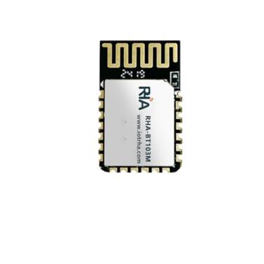 Imagem de 2 unidades RHA-BT103M Módulo Bluetooth BLE 5.2 de tamanho pequeno, potência ultrabaixa, transmissão sem fio estável de alta velocidade para dados industriais e dispositivos inteligentes