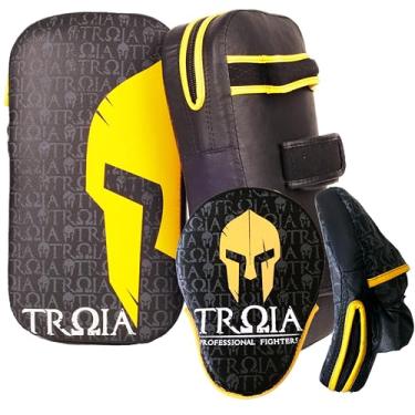 Imagem de Kit Profight - Aparador De Chute + Manopla Foco