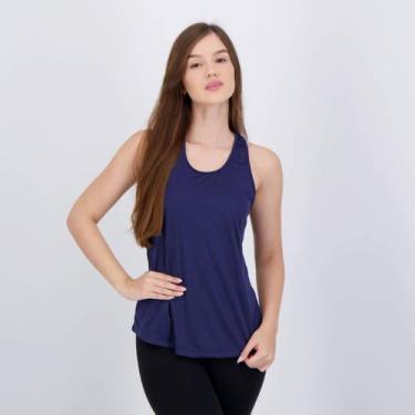 Imagem de Regata Area Bio Feminina Marinho, P