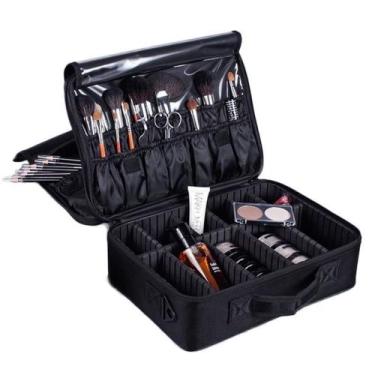 Imagem de Maleta Case Mochila De Maquiagem 40cm Profissional Viagem - Attus