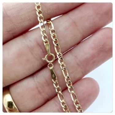 Imagem de Pulseira Masculina Em Ouro 18k 750 Elos 3x1 - RD Magazine