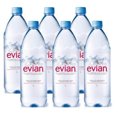 Imagem de Água Mineral Evian Sem Gás 1 Lt 06 Unidades