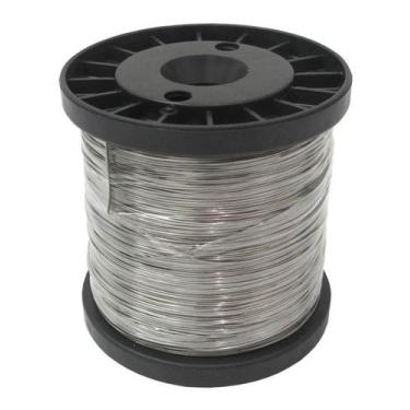 Imagem de Fio De Aço Inox Para Cerca Elétrica 0.45mm 0.5kg Superfine